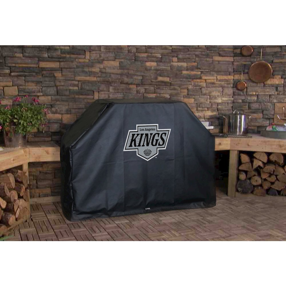 60" Los Angeles Kings Grill Cover by Covers by HBS. Picture 3