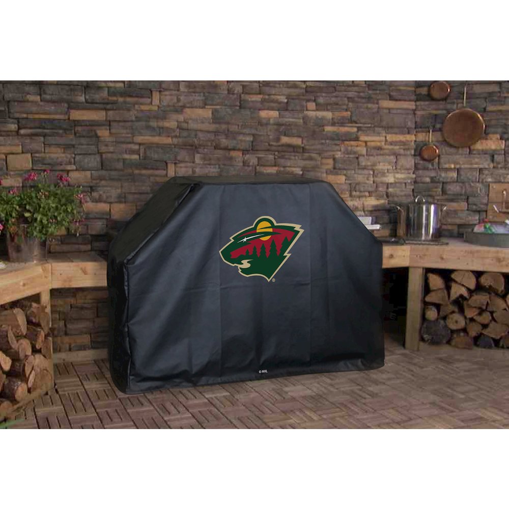 60" Minnesota Wild Grill Cover by Covers by HBS. Picture 3