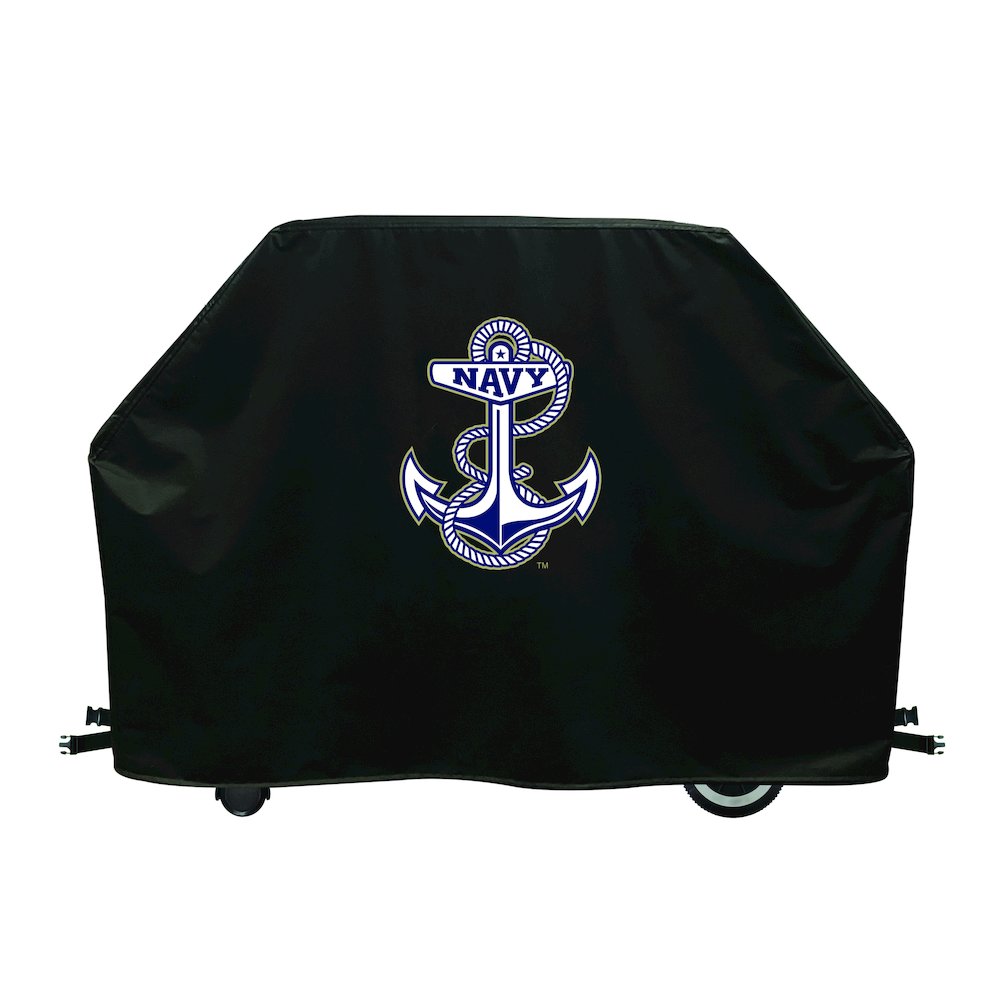 60" US Naval Academy (NAVY) Grill Cover by Covers by HBS. Picture 1