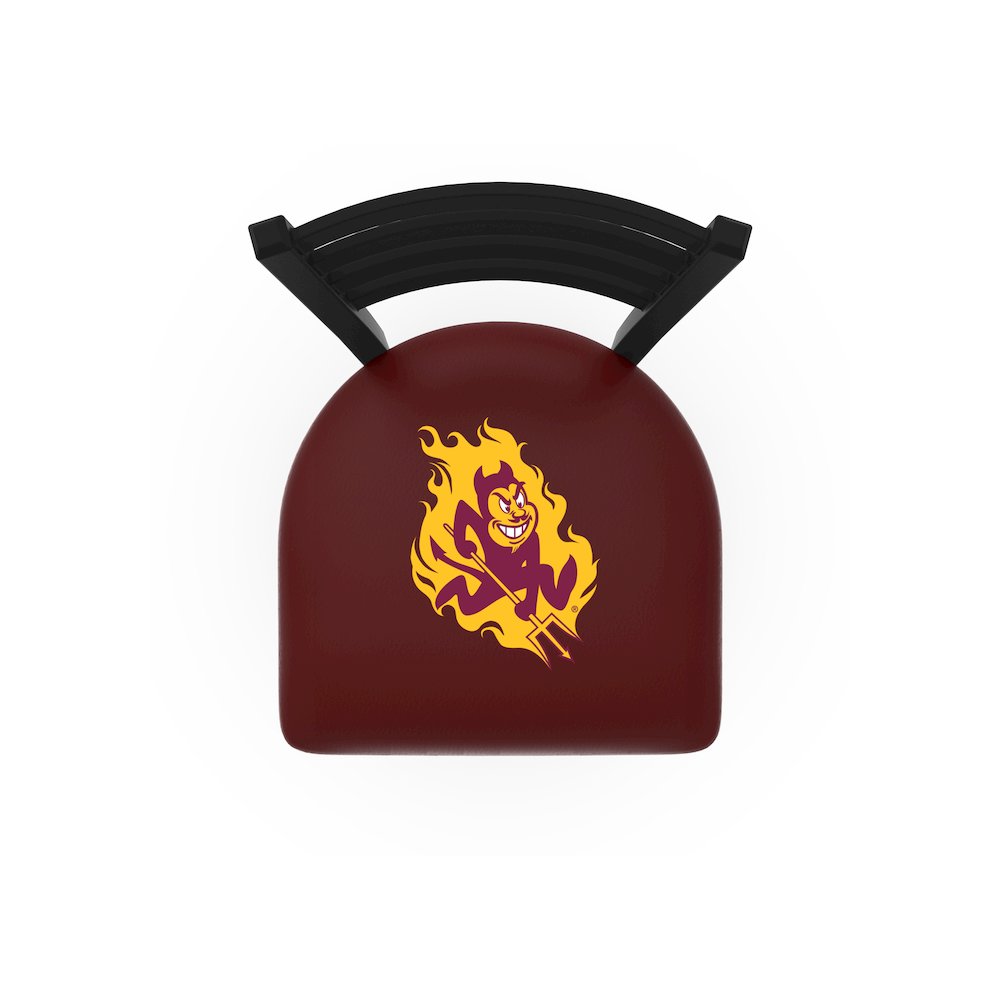 L00418 Arizona State (Pitchfork) 18" Chair with Black Wrinkle Finish. Picture 2