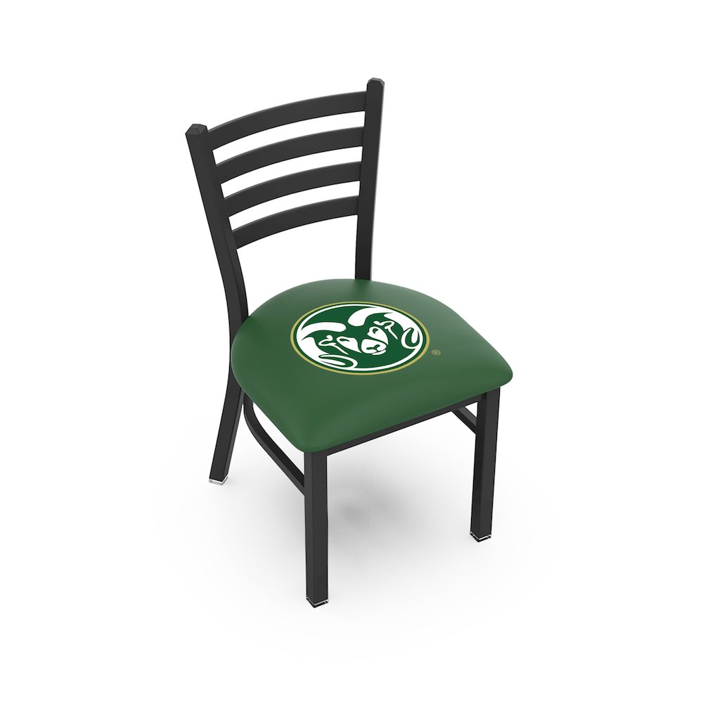 L00418 Colorado State 18" Chair with Black Wrinkle Finish. Picture 1