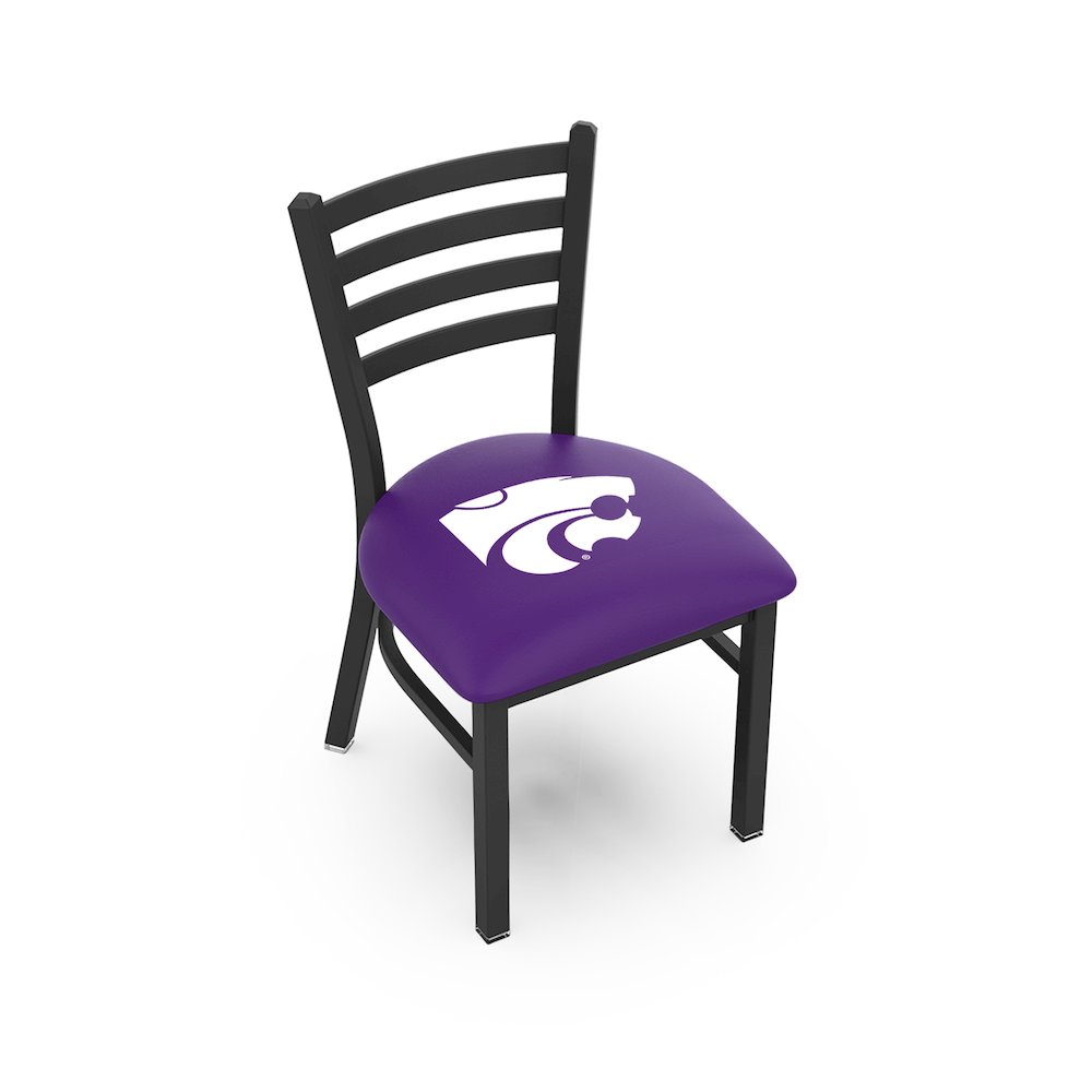 L00418 Kansas State 18" Chair with Black Wrinkle Finish. Picture 1