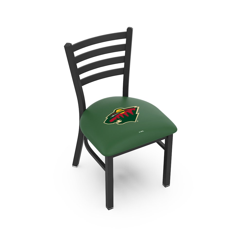 L00418 Black Wrinkle Minnesota Wild Stationary Chair with Ladder Style Back by Holland Bar Stool Co.. Picture 1