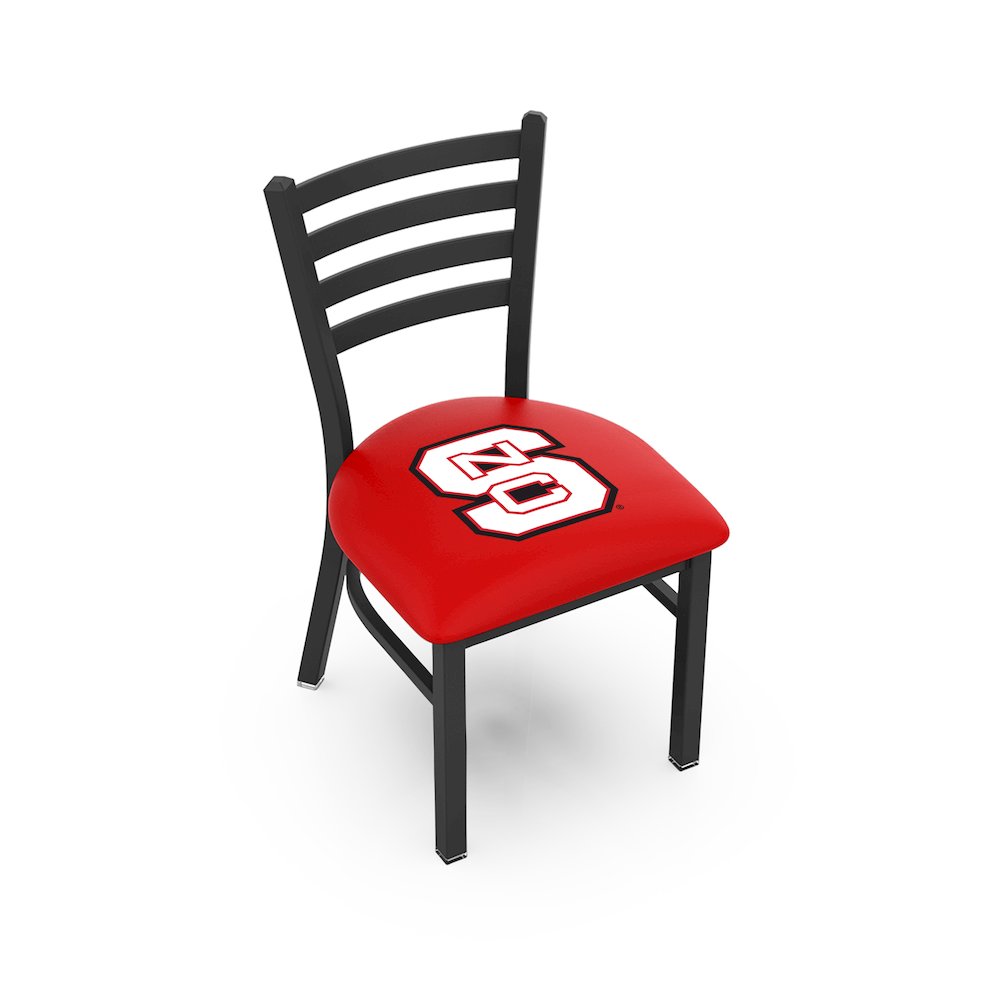 L00418 North Carolina State 18" Chair with Black Wrinkle Finish. Picture 1