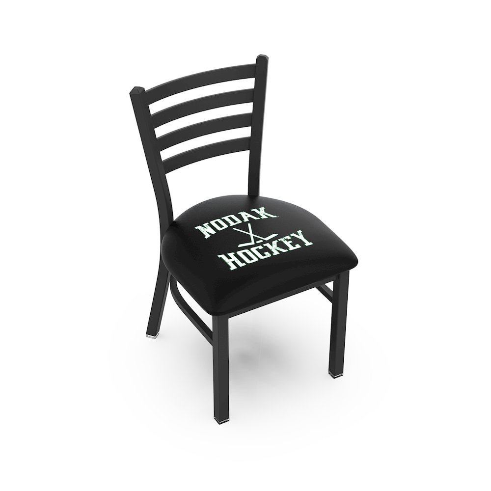 L00418 North Dakota (Hockey) 18" Chair with Black Wrinkle Finish. Picture 1