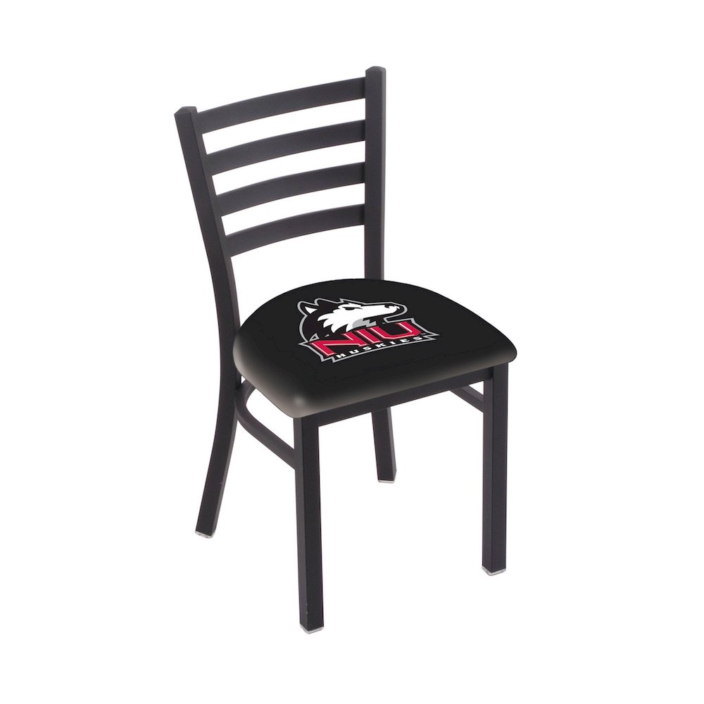L00418 Northern Illinois 18" Chair with Black Wrinkle Finish. Picture 1