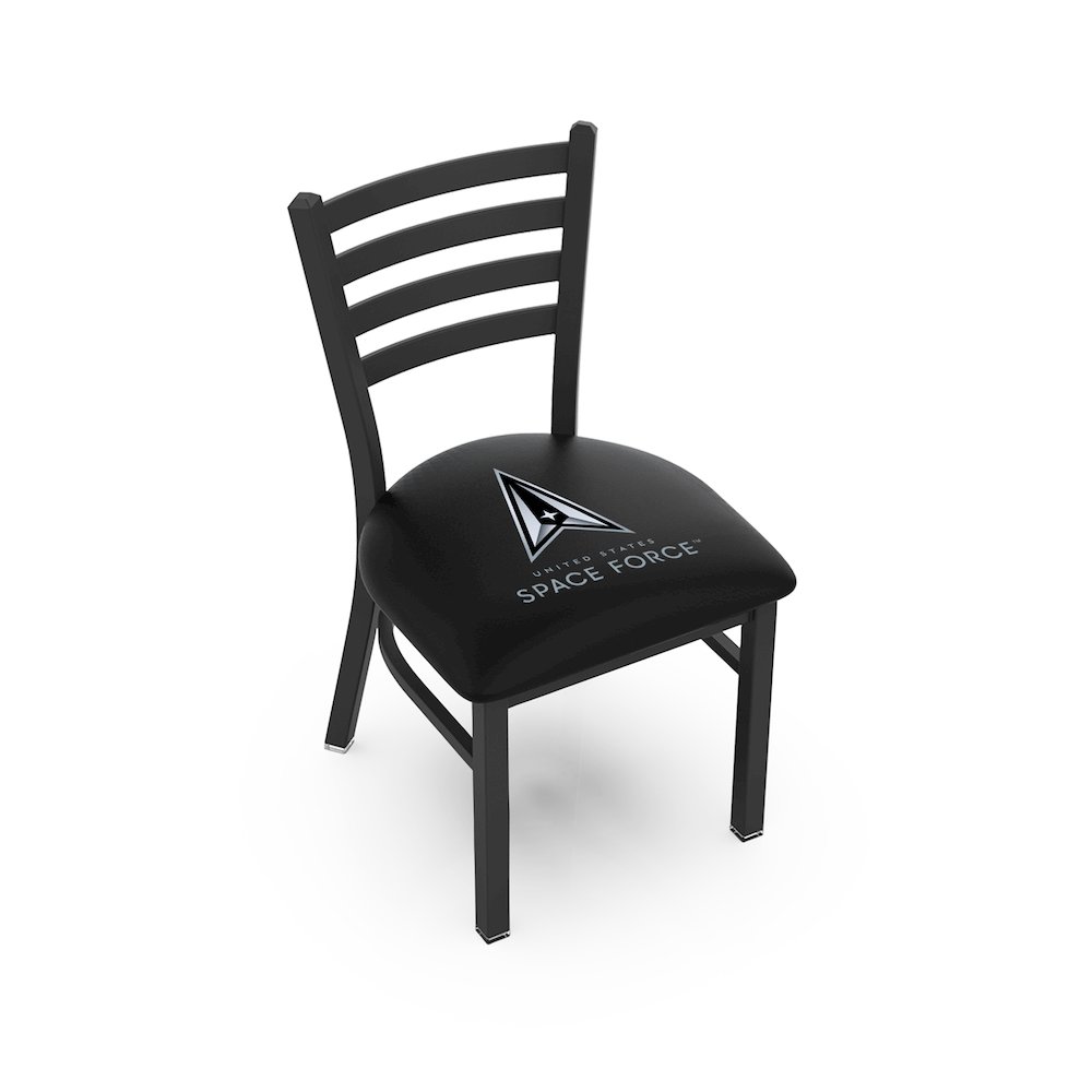 U.S. Space Force 18" Chair with Black Wrinkle Finish. Picture 1