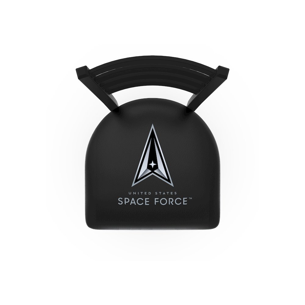 U.S. Space Force 18" Chair with Black Wrinkle Finish. Picture 2