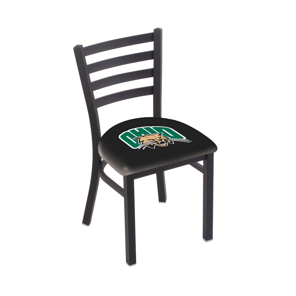L00418 Ohio University 18" Chair with Black Wrinkle Finish. Picture 1