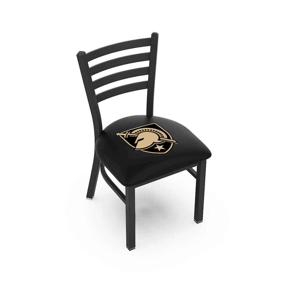 L00418 US Military Academy (ARMY) 18" Chair with Black Wrinkle Finish. Picture 1