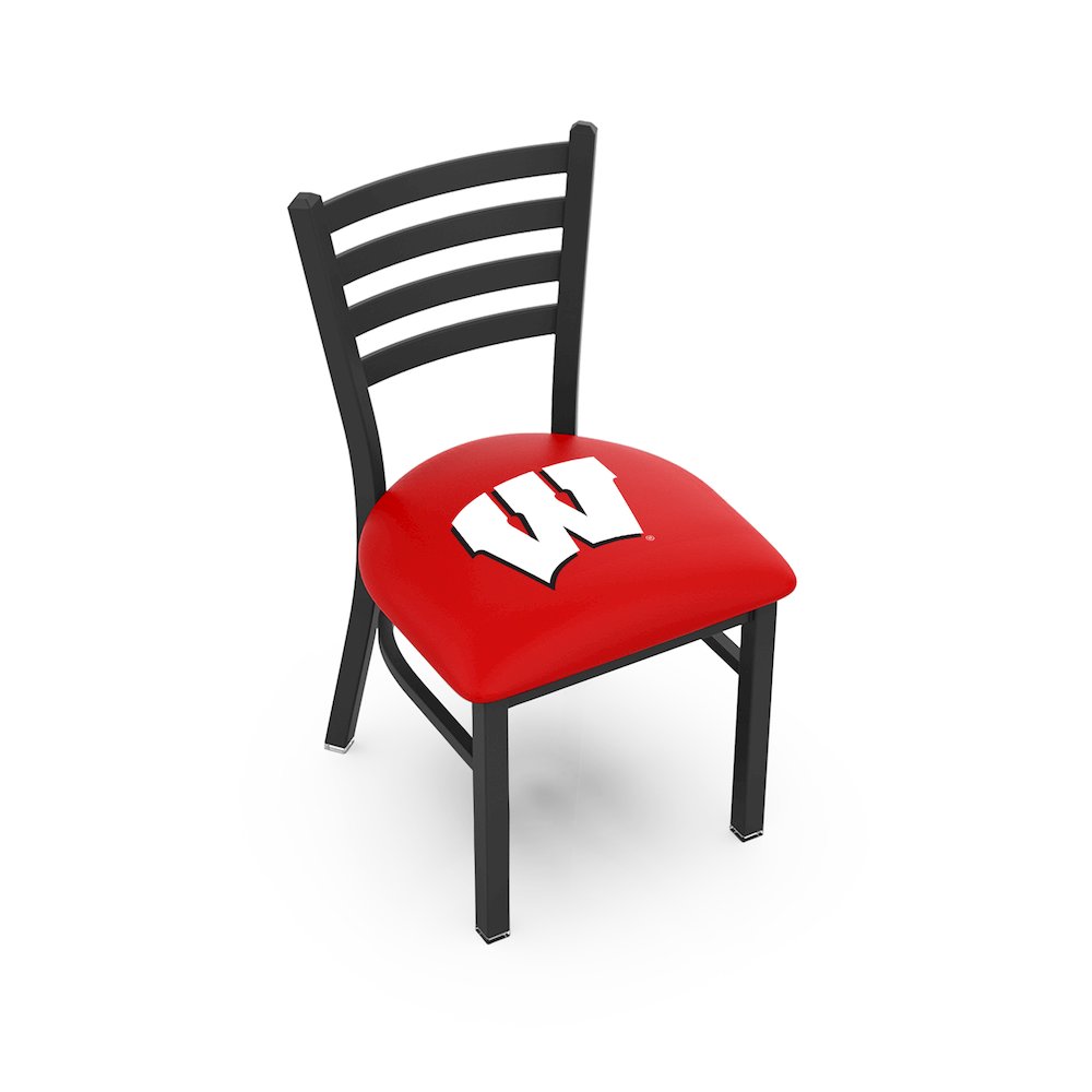 L00418 Wisconsin "W" 18" Chair with Black Wrinkle Finish. Picture 1