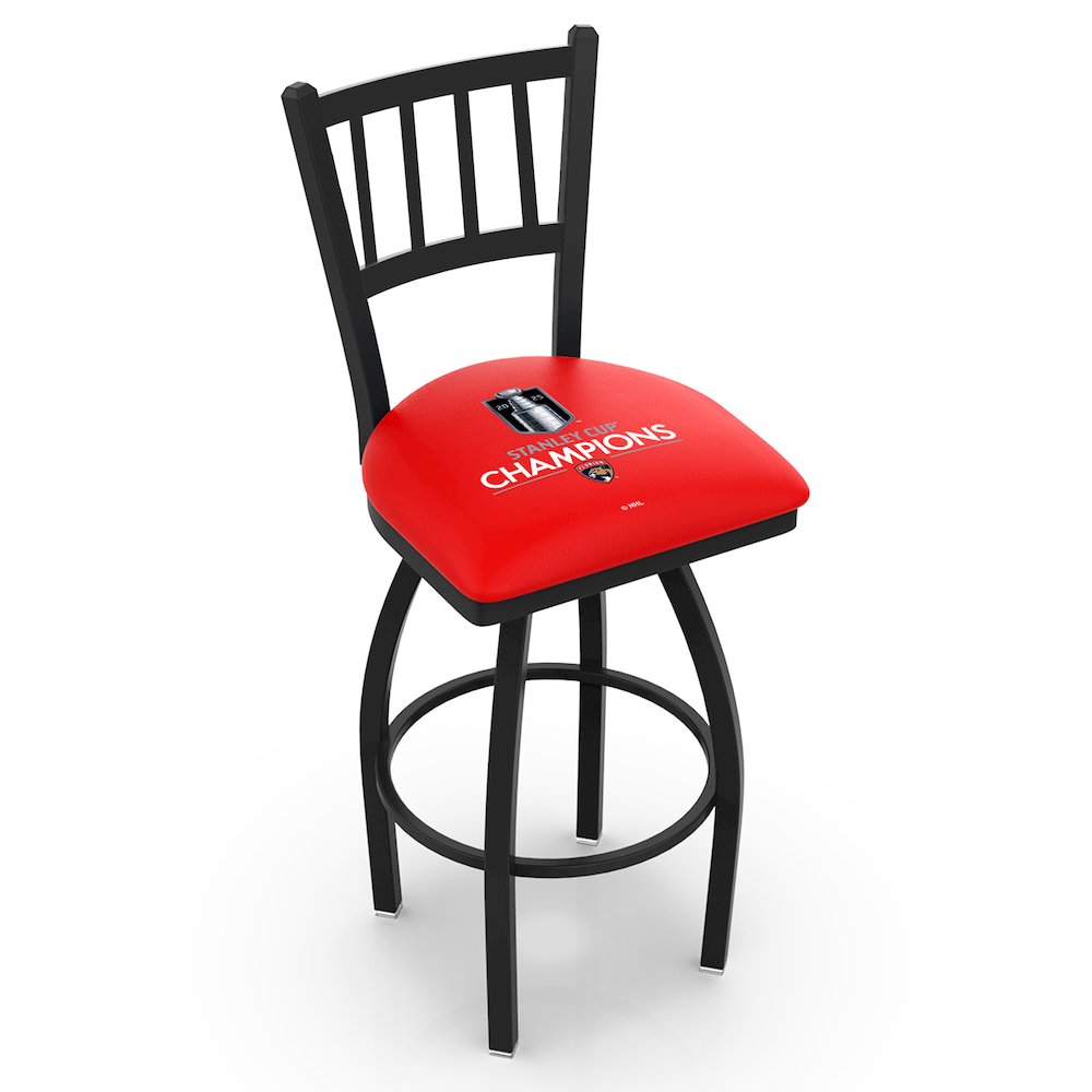 Florida Panthers - 2025 Stanley Cup 25" Swivel Counter Stool. Picture 1