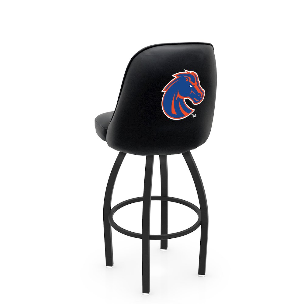 Logo Grizzly Boise State Swivel Counter Stool. Picture 1