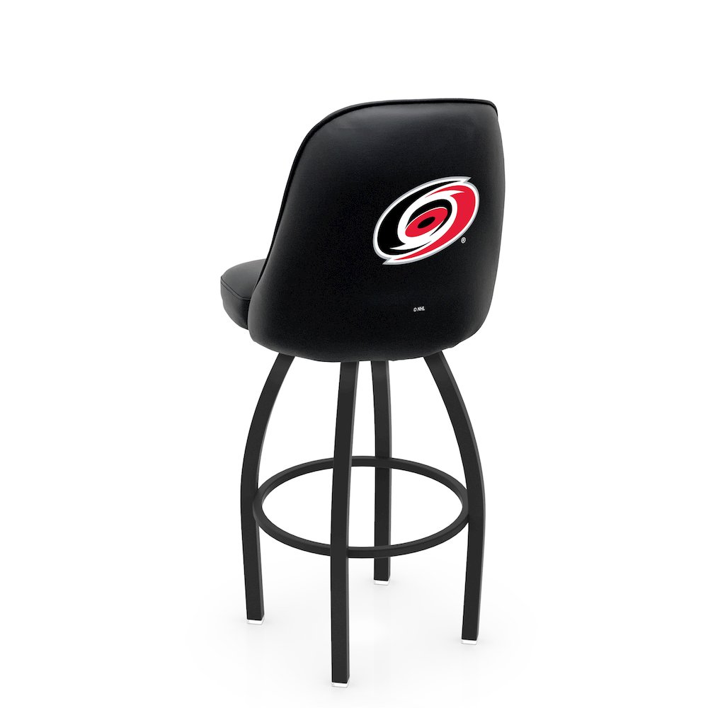 Logo Grizzly Carolina Hurricanes Swivel Counter Stool. Picture 1