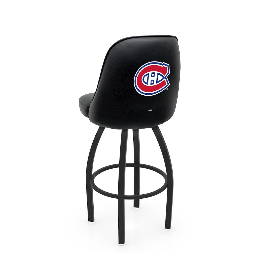 Logo Grizzly Montreal Canadiens Swivel Counter Stool. Picture 1