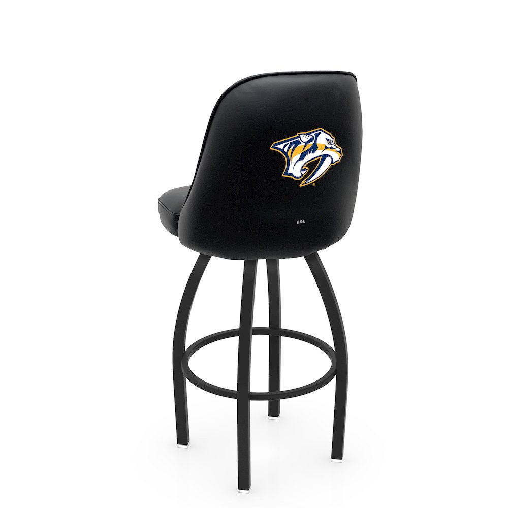 Logo Grizzly Nashville Predators Swivel Counter Stool. Picture 1