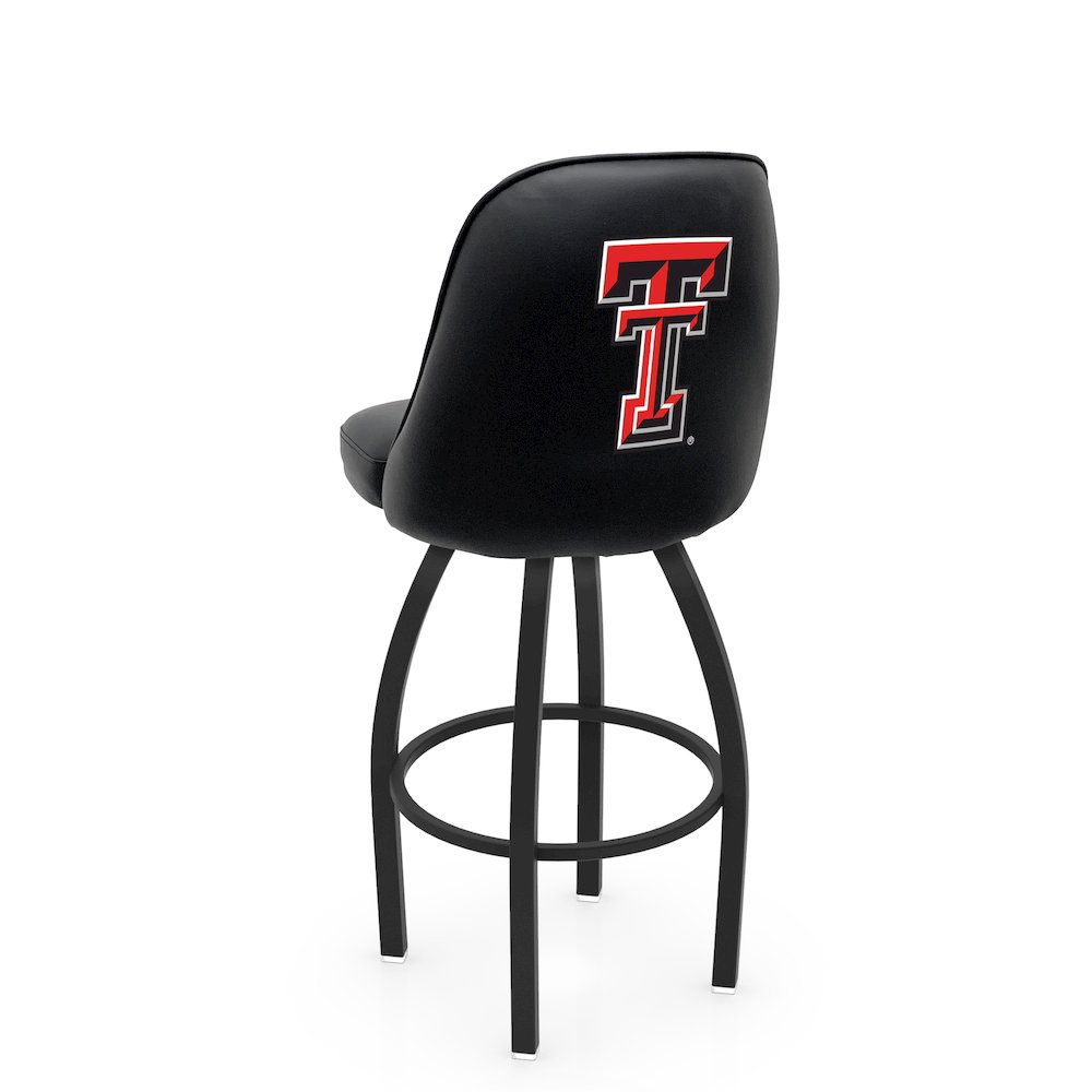 Logo Grizzly Texas Tech Swivel Counter Stool. Picture 1