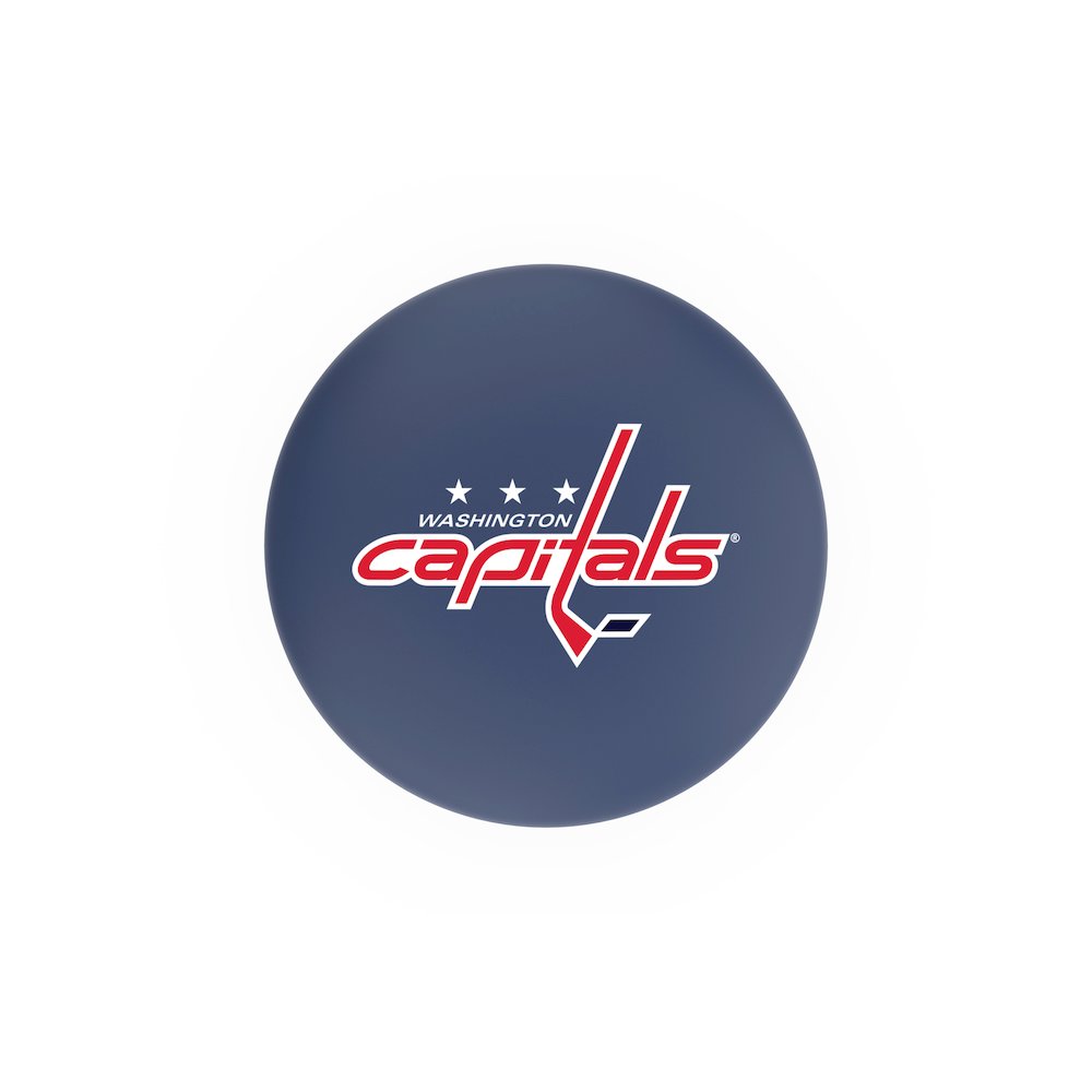 25" L7C3C - Chrome Double Ring Washington Capitals Swivel Bar Stool with 2.5" Ribbed Accent Ring by Holland Bar Stool Company. Picture 2