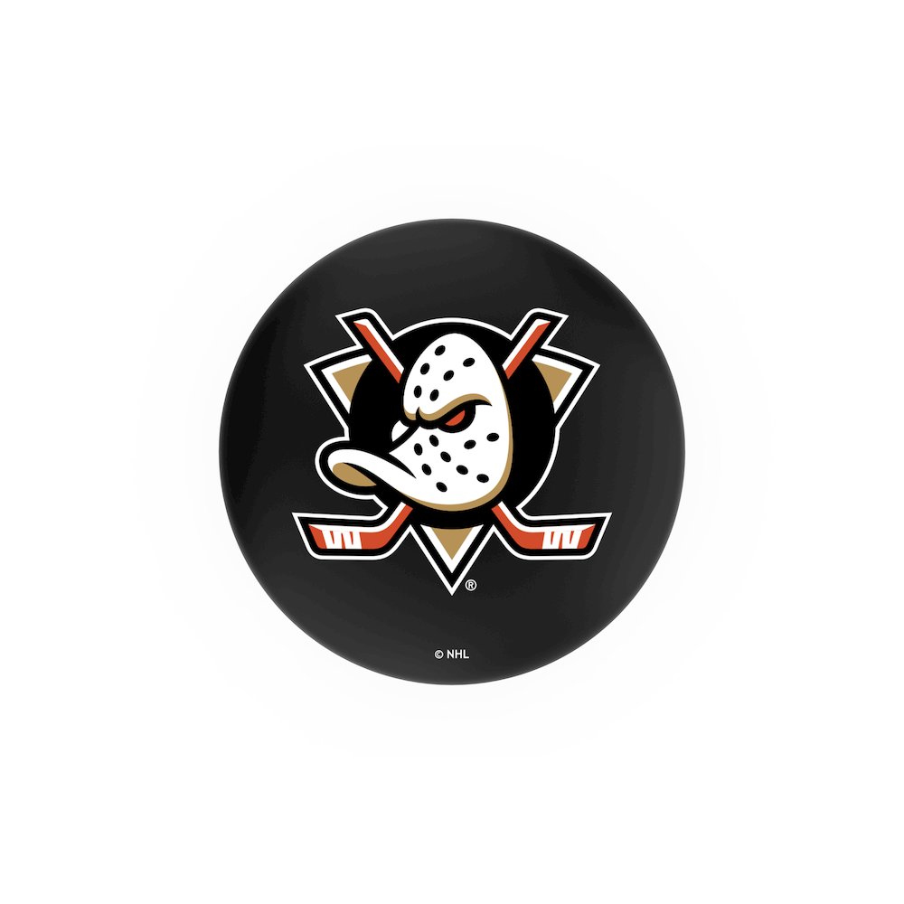 25" L8C2C - Chrome Anaheim Ducks Swivel Bar Stool with Accent Ring by Holland Bar Stool Company. Picture 2