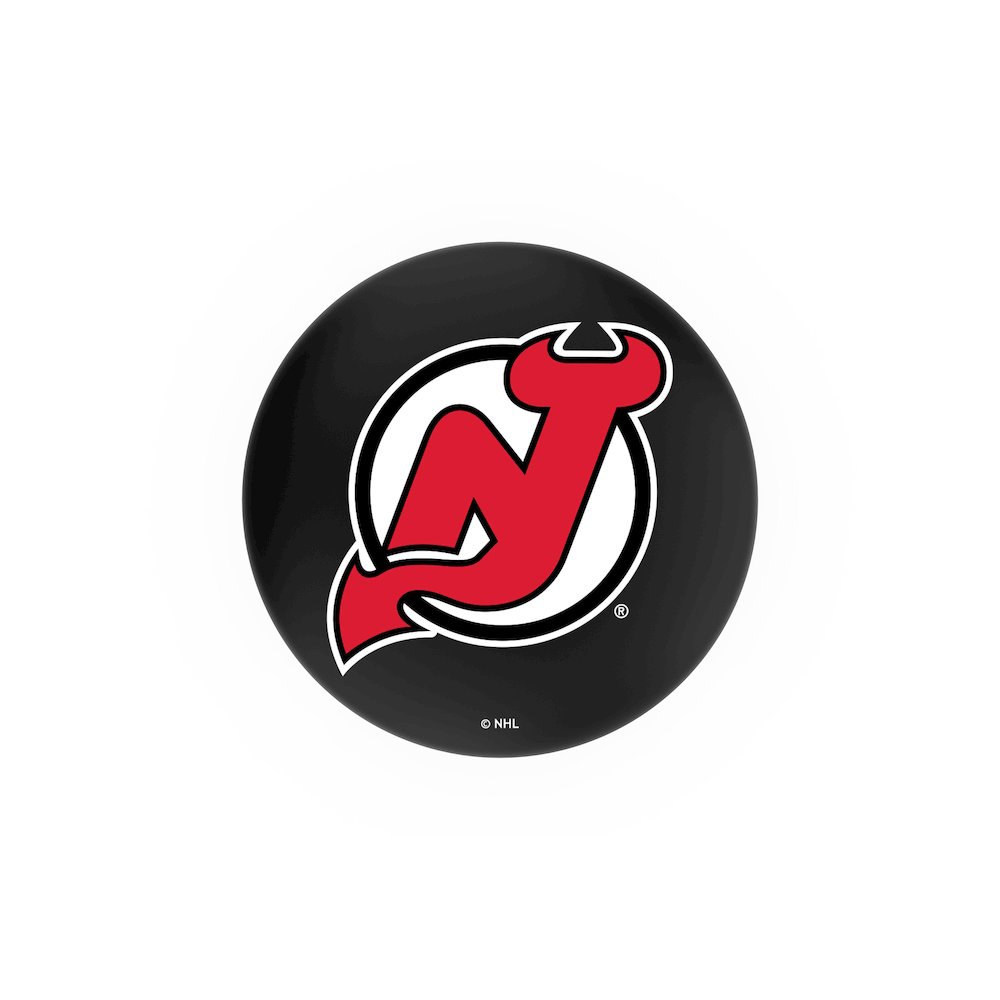30" L8C2C - Chrome New Jersey Devils Swivel Bar Stool with Accent Ring by Holland Bar Stool Company. Picture 2