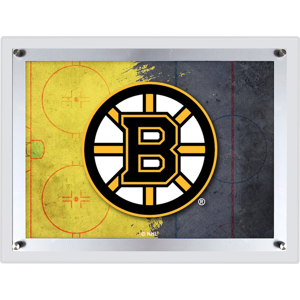 Boston Bruins 19.25" x 14.5" Backlit LED Sign. Picture 1