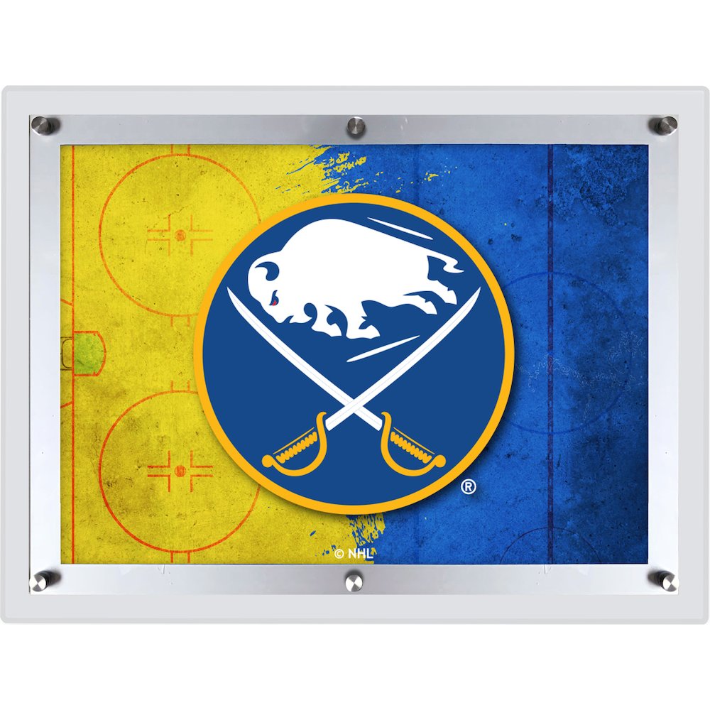 Buffalo Sabres 32" x 23.5" Backlit LED Sign. Picture 1