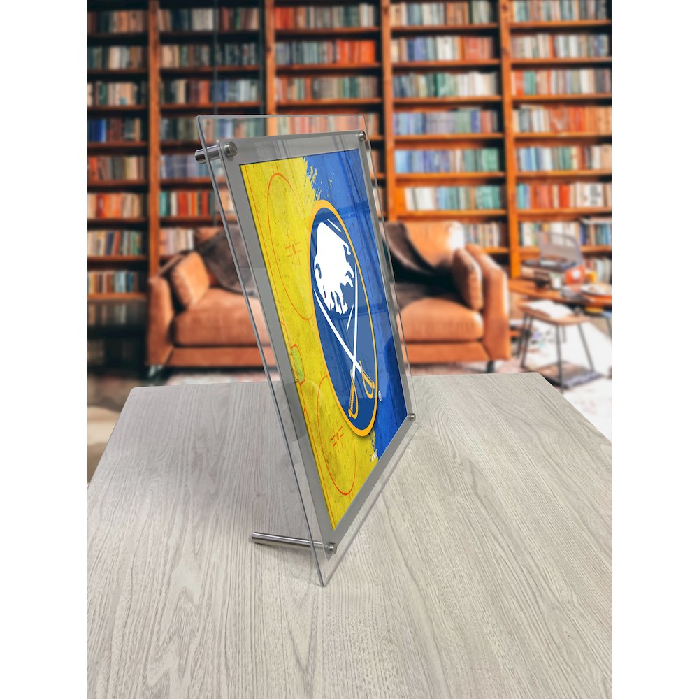 Buffalo Sabres 19.25" x 14.5" Backlit LED Sign. Picture 4
