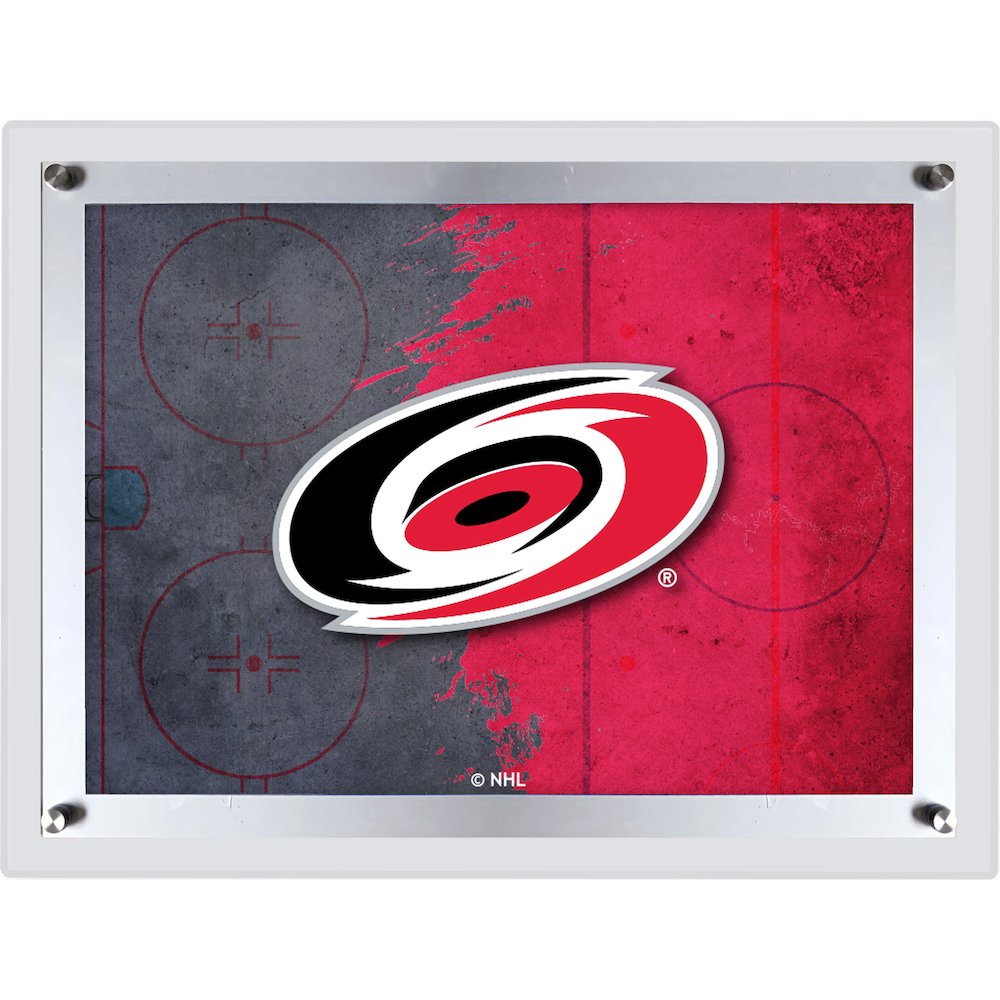 Carolina Hurricanes 19.25" x 14.5" Backlit LED Sign. Picture 1
