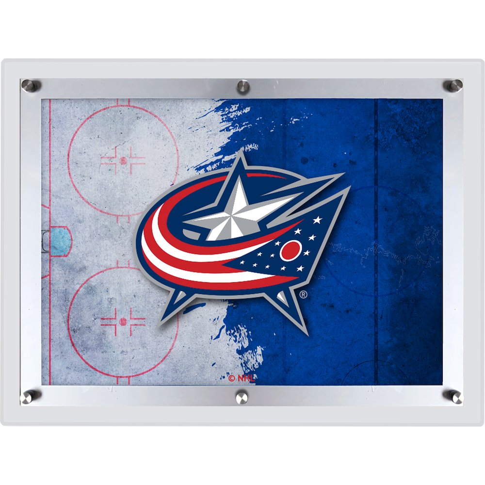 Columbus Blue Jackets 32" x 23.5" Backlit LED Sign. Picture 1