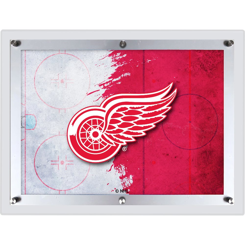 Detroit Red Wings 32" x 23.5" Backlit LED Sign. Picture 1