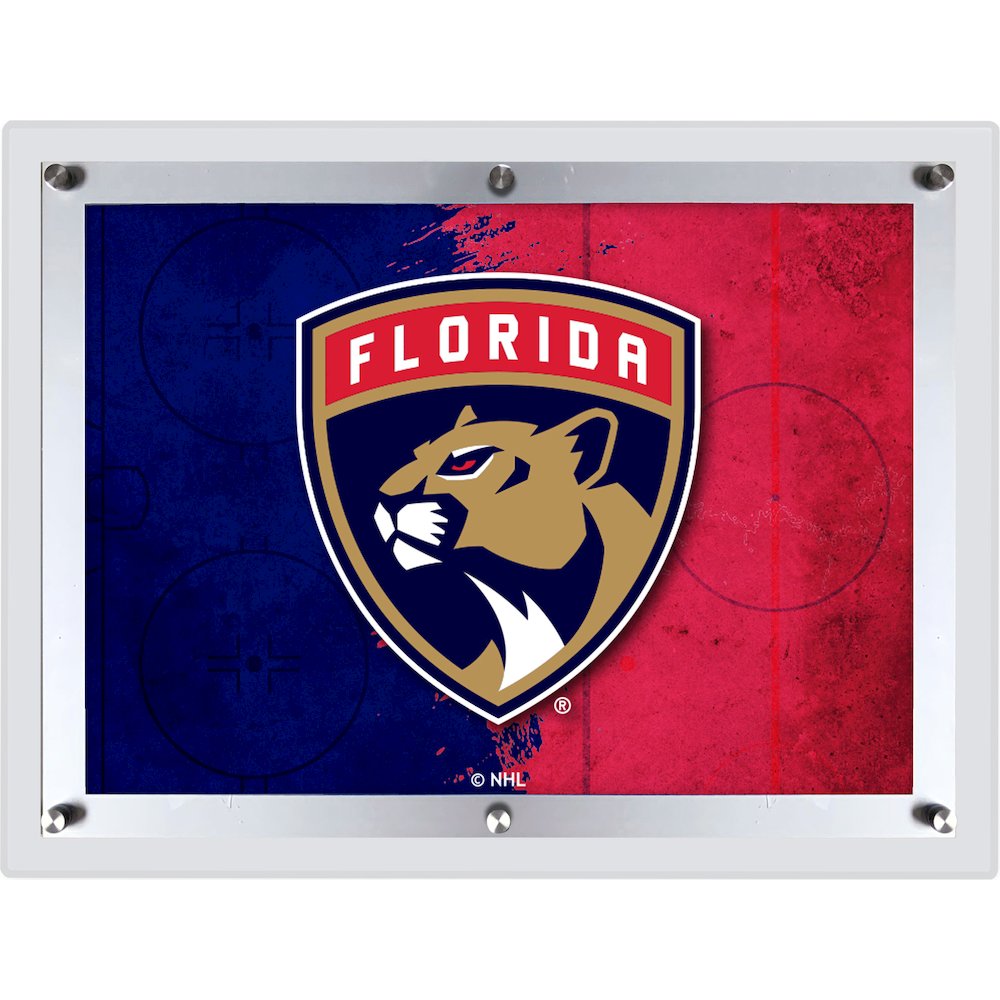 Florida Panthers 32" x 23.5" Backlit LED Sign. Picture 1