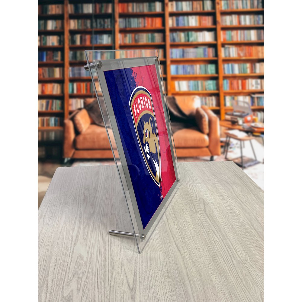 Florida Panthers 19.25" x 14.5" Backlit LED Sign. Picture 4