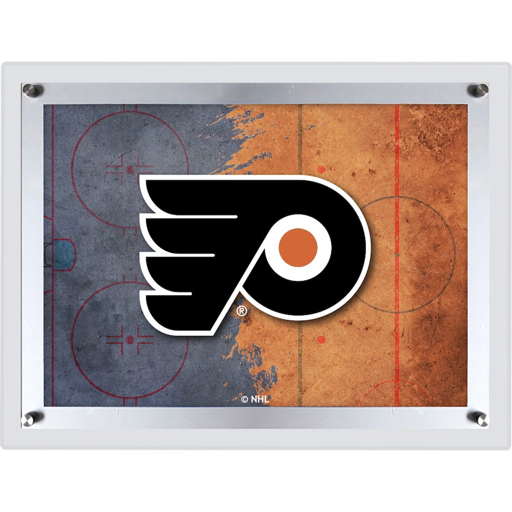 Philadelphia Flyers 19.25" x 14.5" Backlit LED Sign. Picture 1
