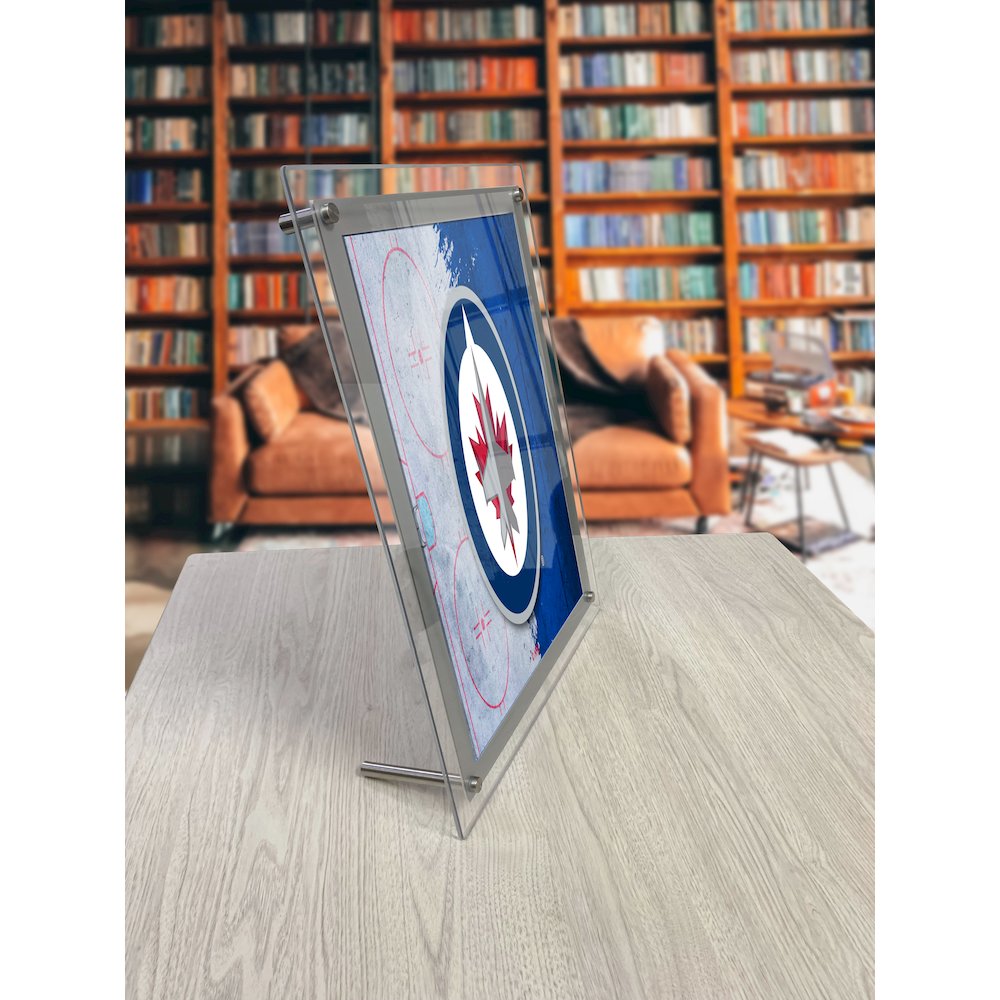 Winnipeg Jets 19.25" x 14.5" Backlit LED Sign. Picture 4