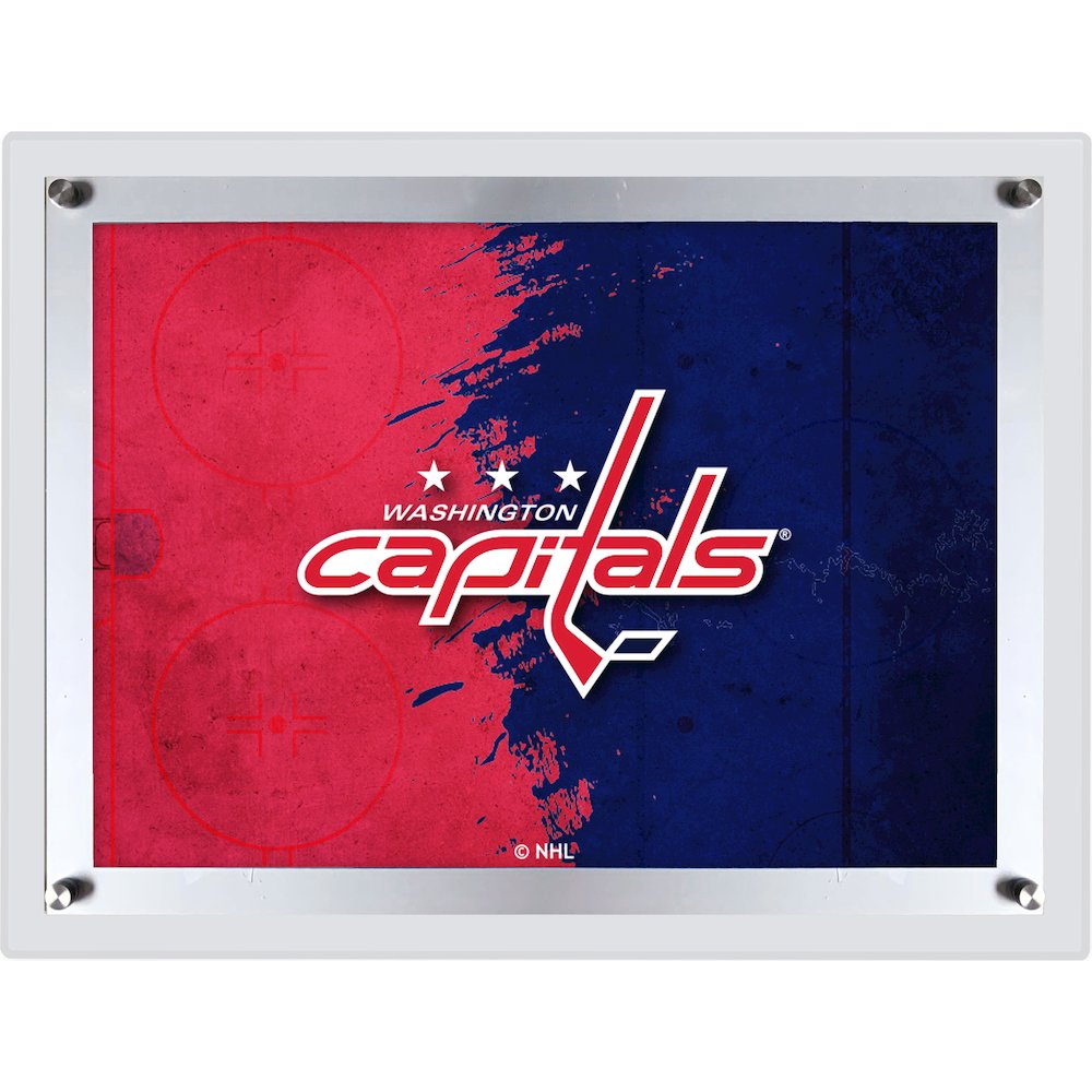 Washington Capitals 19.25" x 14.5" Backlit LED Sign. Picture 1