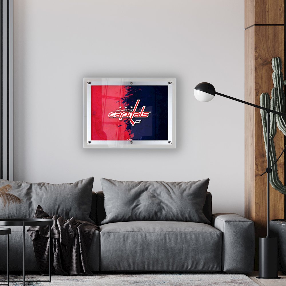 Washington Capitals 19.25" x 14.5" Backlit LED Sign. Picture 2