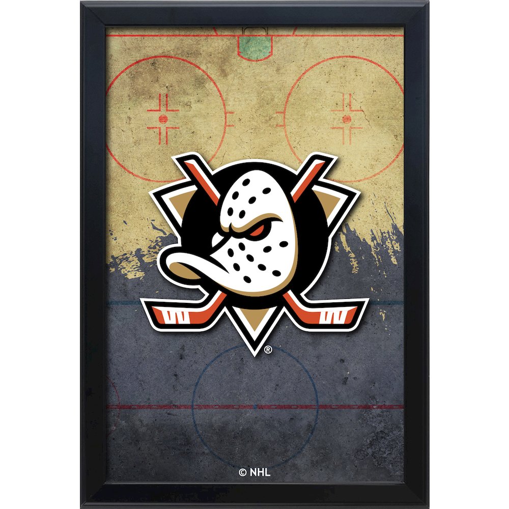 Anaheim Ducks 15.75" x 23.5" LED Snap Frame Lightbox. Picture 1