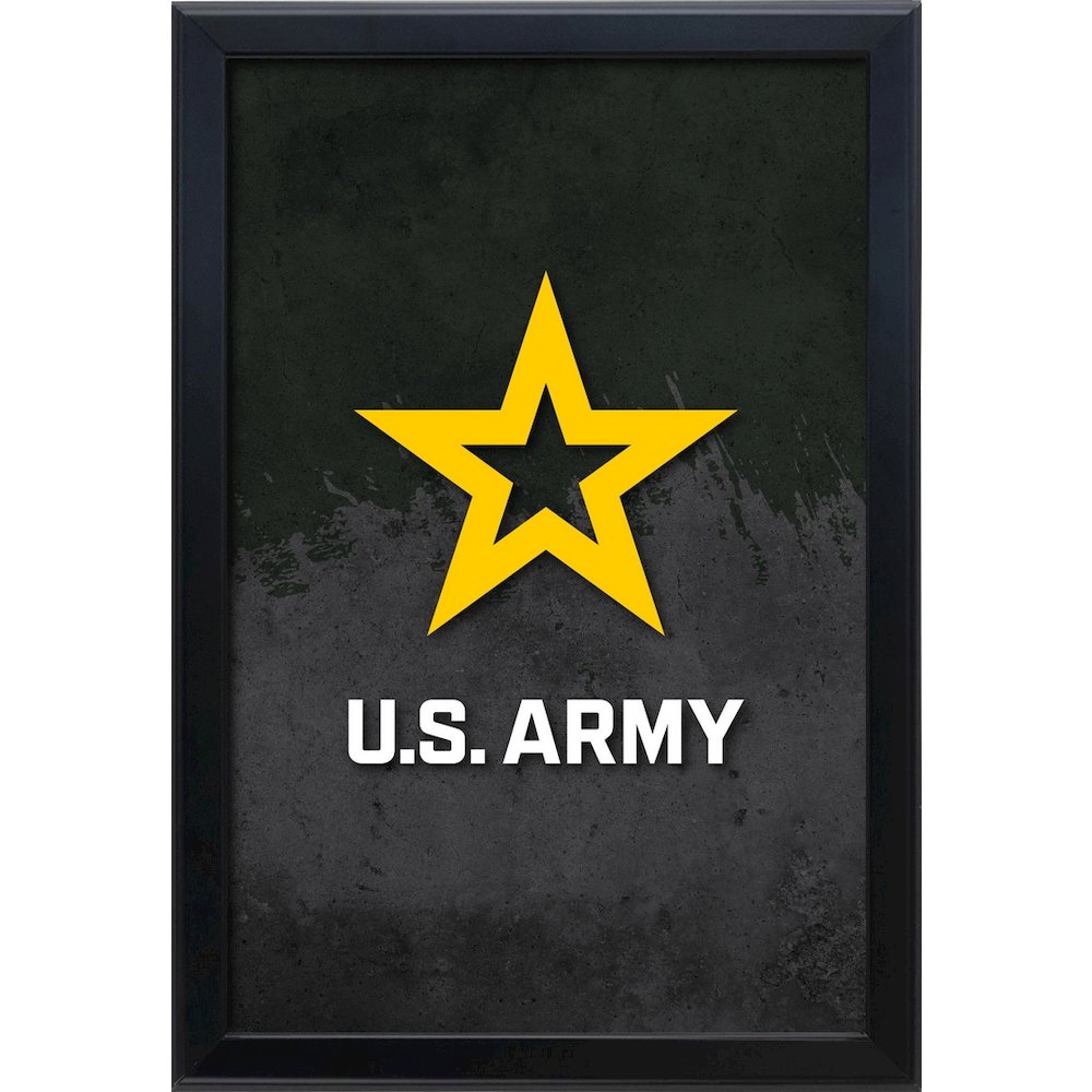 United States Army 15.75" x 23.5" LED Snap Frame Lightbox. Picture 1