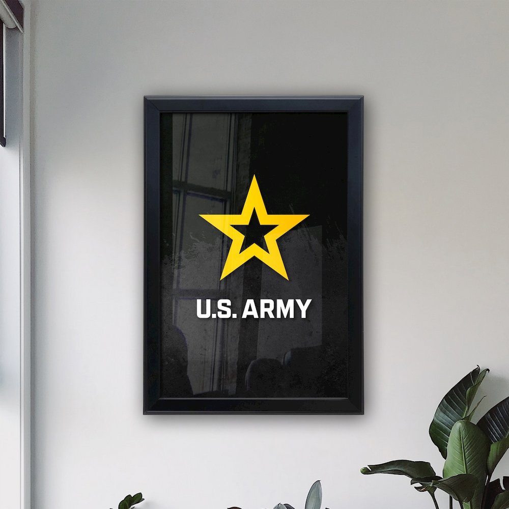 United States Army 15.75" x 23.5" LED Snap Frame Lightbox. Picture 3
