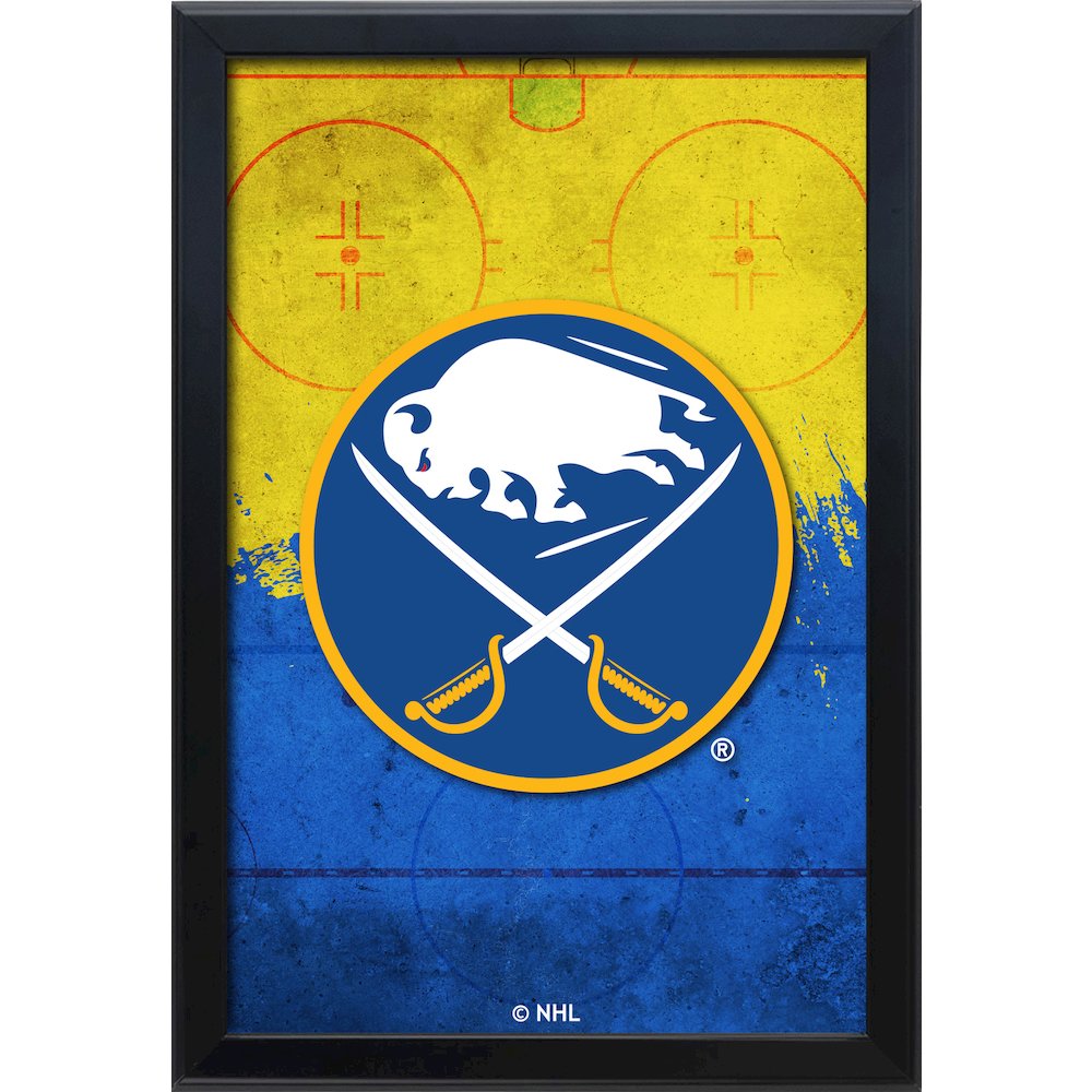 Buffalo Sabres 15.75" x 23.5" LED Snap Frame Lightbox. Picture 1