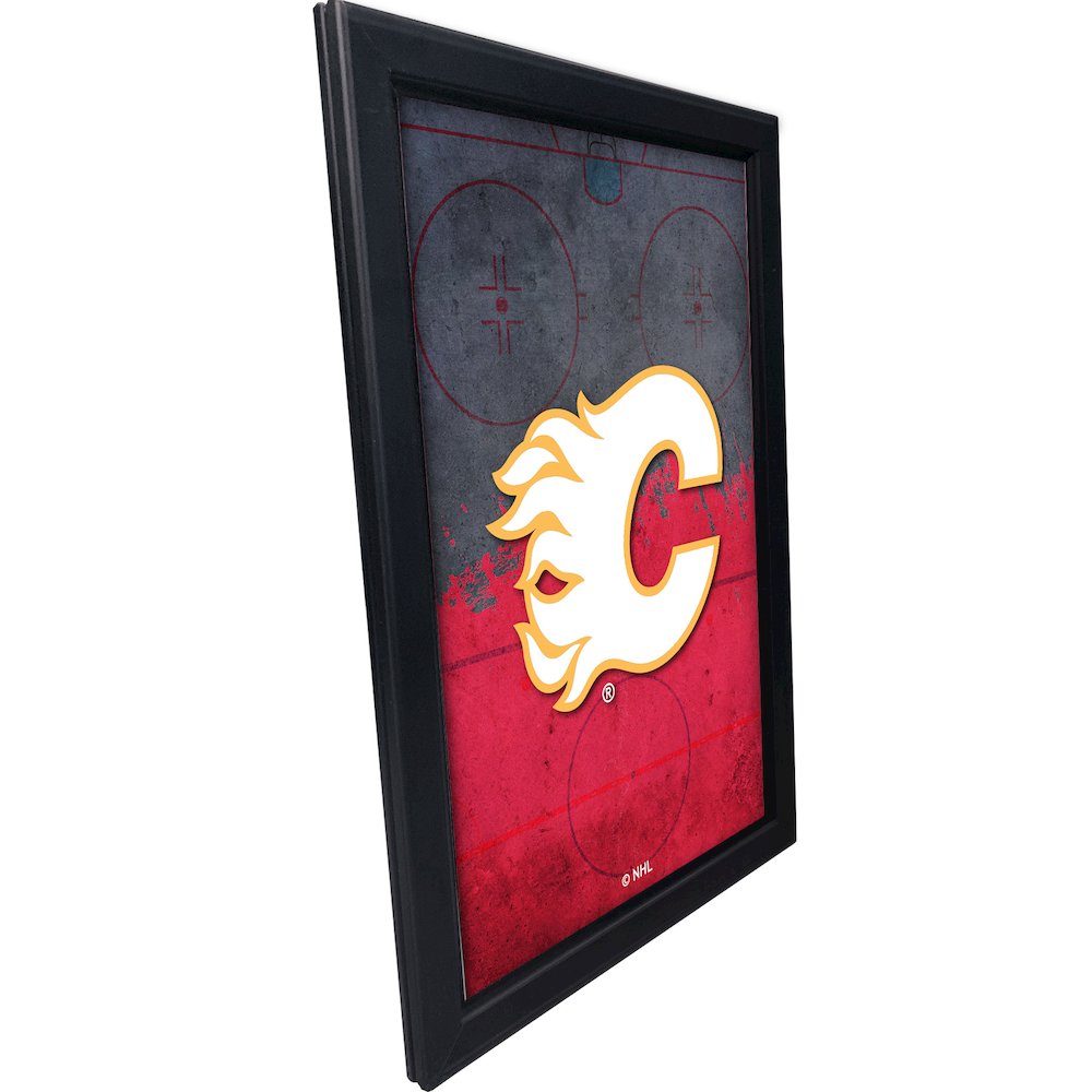 Calgary Flames 15.75" x 23.5" LED Snap Frame Lightbox. Picture 2