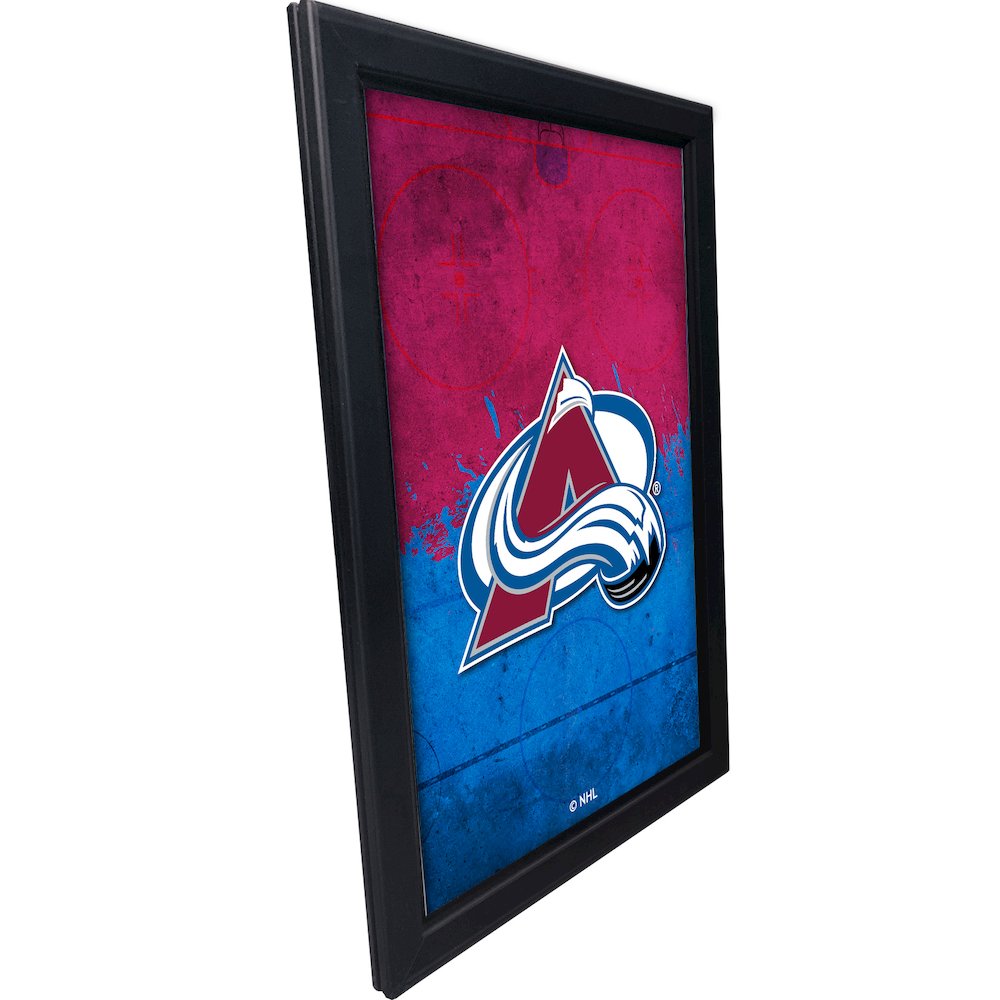 Colorado Avalanche 15.75" x 23.5" LED Snap Frame Lightbox. Picture 2