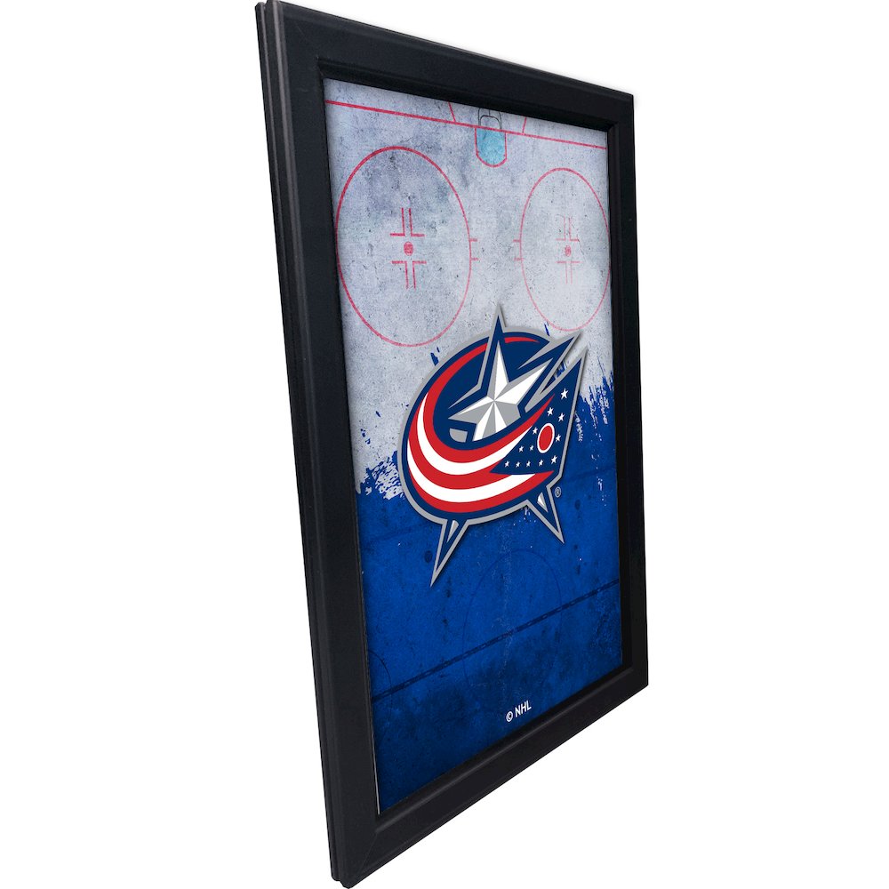 Columbus Blue Jackets 15.75" x 23.5" LED Snap Frame Lightbox. Picture 2