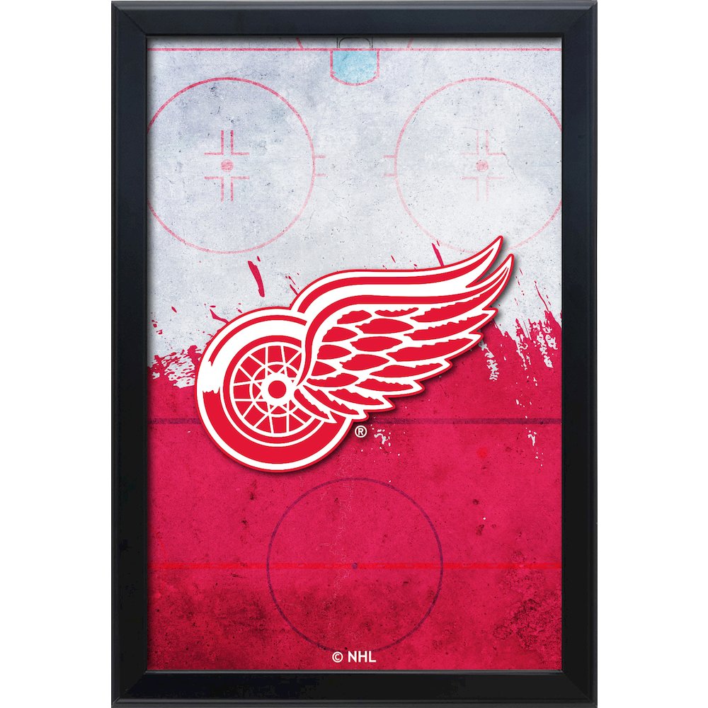 Detroit Red Wings 15.75" x 23.5" LED Snap Frame Lightbox. Picture 1