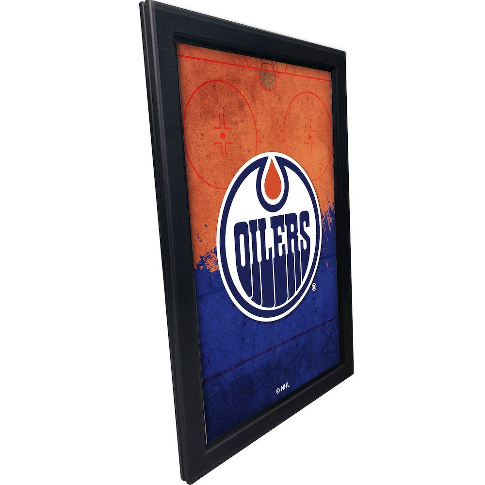 Edmonton Oilers 15.75" x 23.5" LED Snap Frame Lightbox. Picture 2
