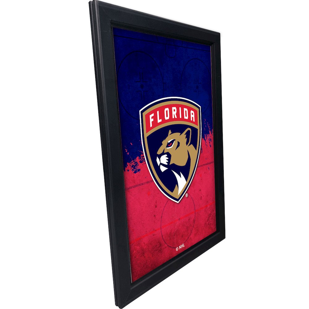 Florida Panthers 15.75" x 23.5" LED Snap Frame Lightbox. Picture 2