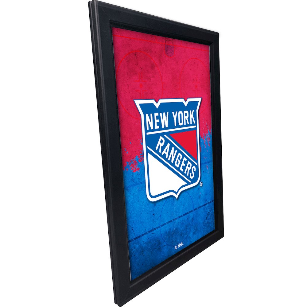 New York Rangers 15.75" x 23.5" LED Snap Frame Lightbox. Picture 2