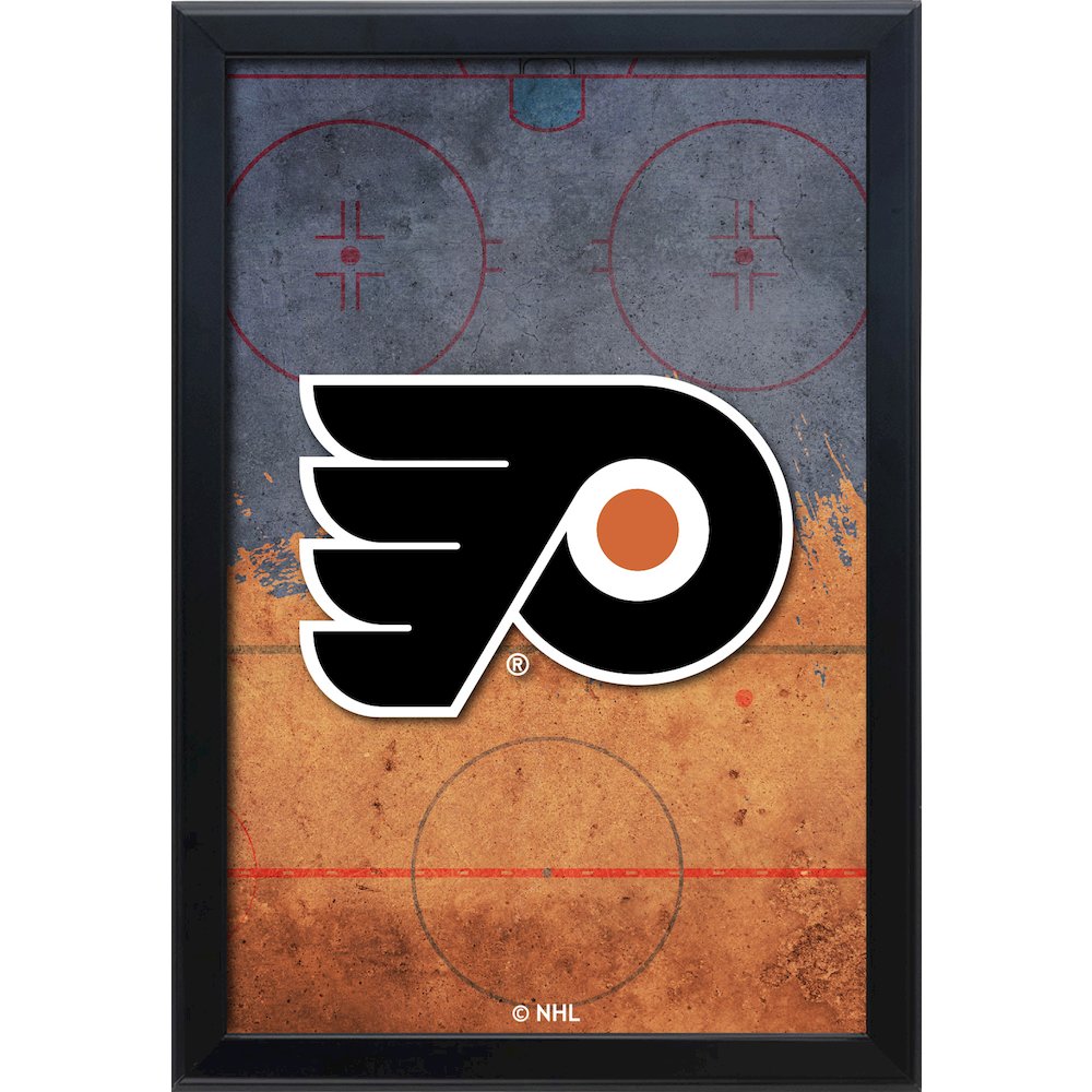 Philadelphia Flyers 15.75" x 23.5" LED Snap Frame Lightbox. Picture 1
