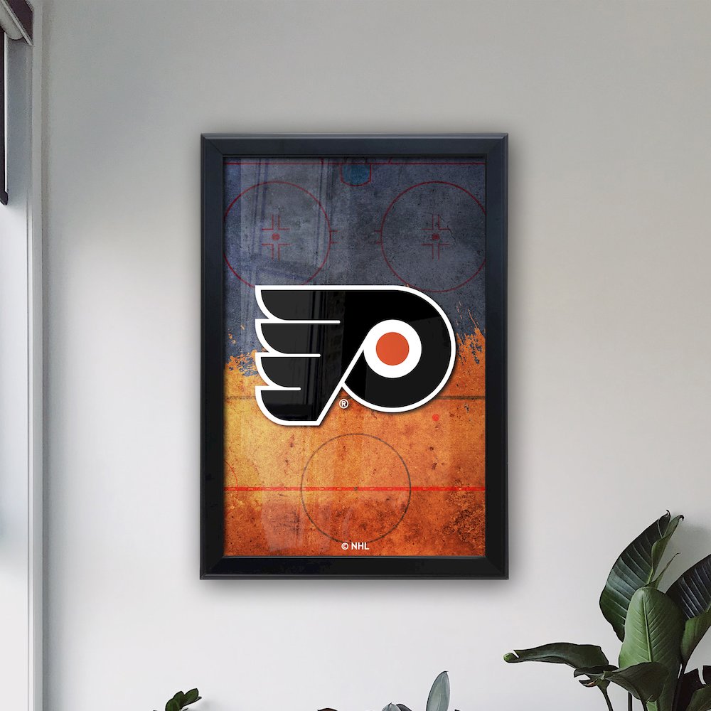 Philadelphia Flyers 15.75" x 23.5" LED Snap Frame Lightbox. Picture 3