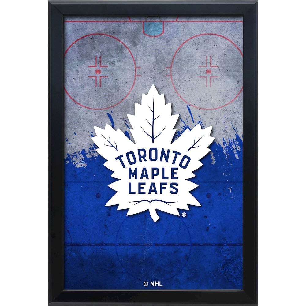 Toronto Maple Leafs 15.75" x 23.5" LED Snap Frame Lightbox. Picture 1